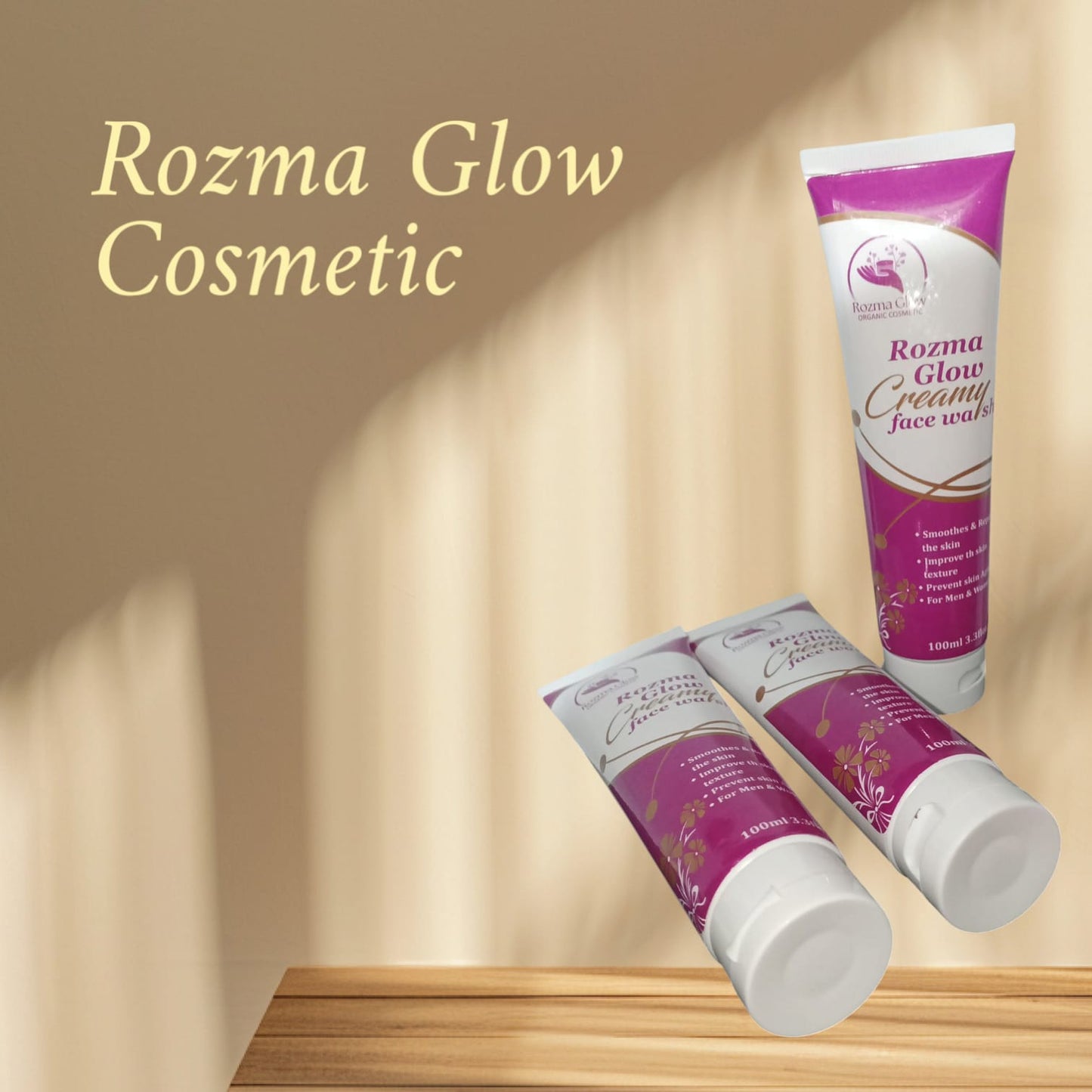Rozma Glow Creamy Face Wash